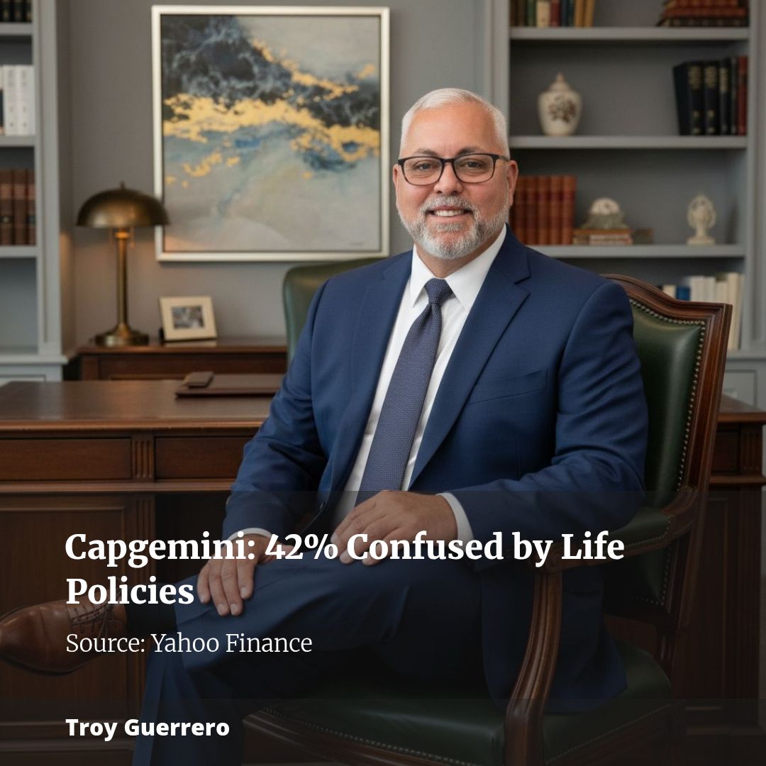 Capgemini: 58% of Consumers Confident in Life Insurance Policies